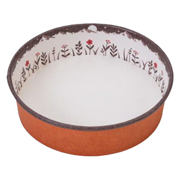 東洋アルミエコープロダクツ テイクアウト容器 紙コップ150φ山 BR/OR K8151Y 1袋(100個)（直送品）