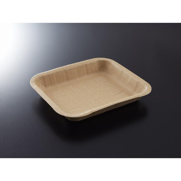 中央化学 紙トレー ナチュラルペーパートレー17-27 未晒 00773692 1ケース(600個(50個×12))（直送品）