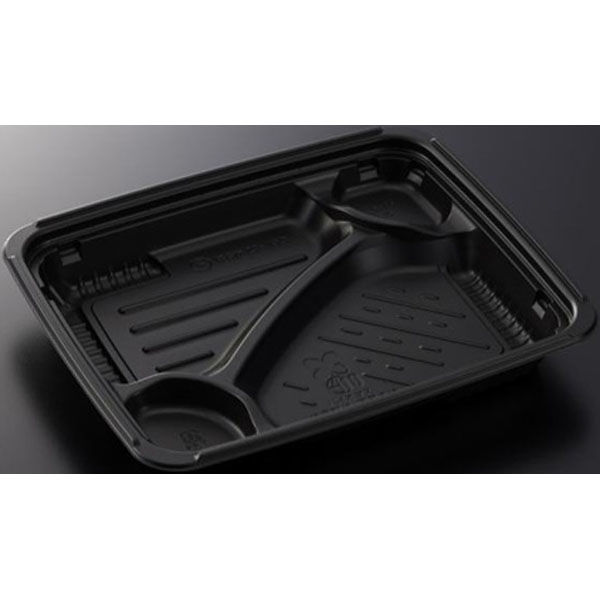 中央化学 弁当容器 BCTはるか23-19C BK 身 00698245 1袋(50個)（直送品）
