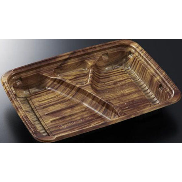 中央化学 弁当容器 BCTはるか22-17L さやBR-BK 身 00705511 1袋(50個)（直送品）