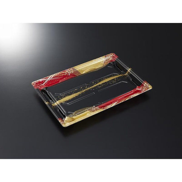 中央化学 寿司容器 鮮鋭 24-3 織り帯R 身 00762171 1袋(25個)（直送品）