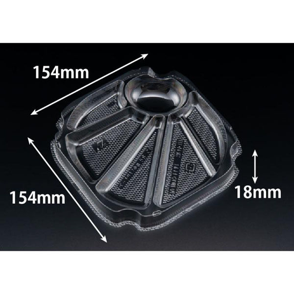 リスパック バイオ バッチリ 17 中皿 5S-C PBNA486 1袋(100個)（直送品）