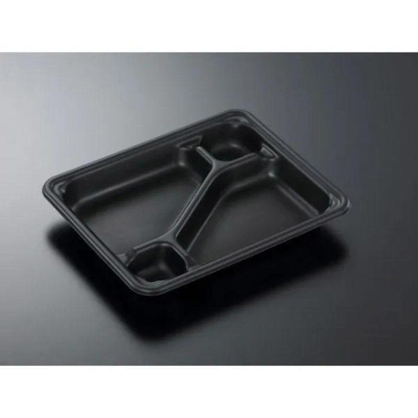 中央化学 弁当容器 SDエブリ 24-20C BK 身 00792879 1ケース(600個(50個×12))（直送品）