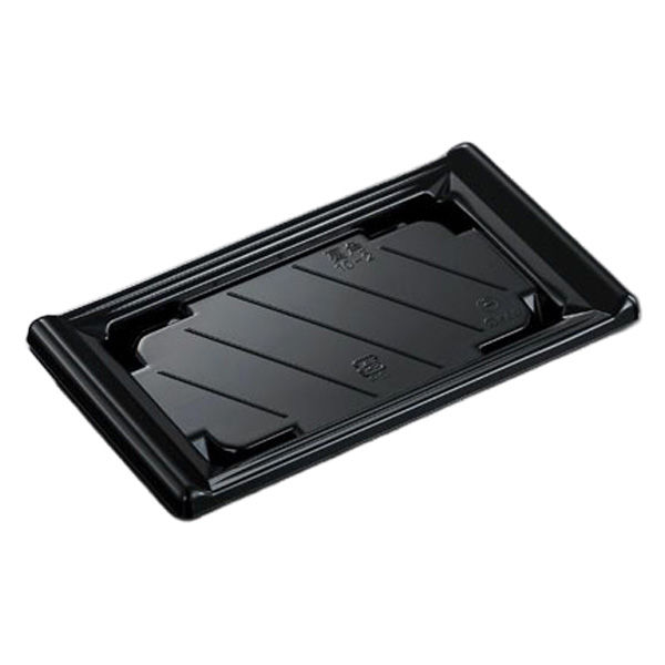 中央化学 寿司容器 CF宴角 10-2 黒-BK 身 00647319 1袋(50個)（直送品）
