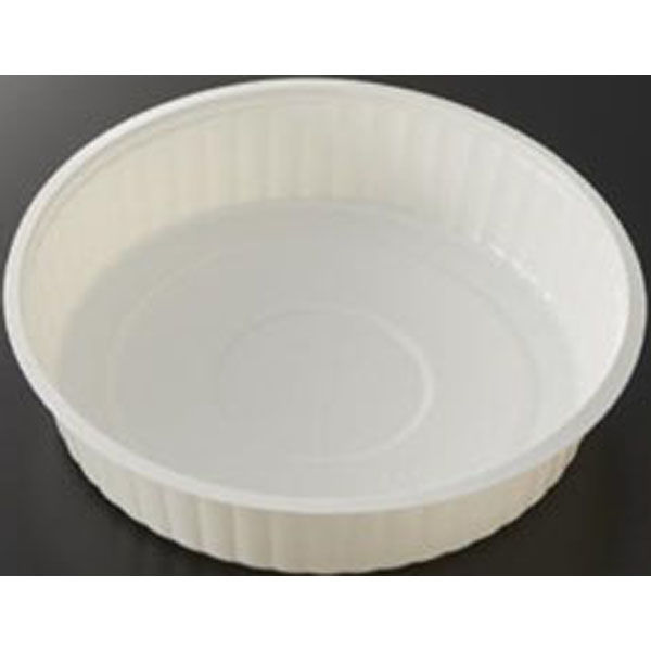 中央化学 軽食容器 BAKEQ 160φ 550cc 00686067 1ケース(900個(100個×9))（直送品）