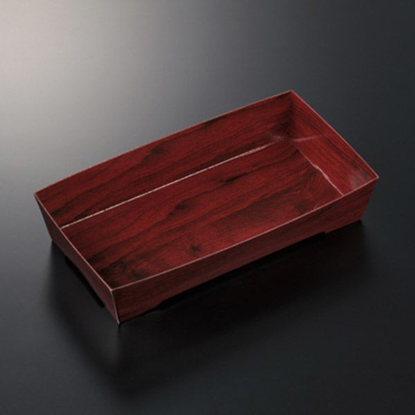 中央化学 弁当容器 SKS 302(43) 赤桐 身 00793652 1袋(50個)（直送品）