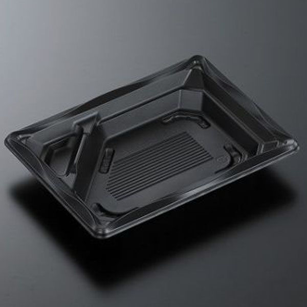 中央化学 弁当容器 CT いろは 18-13TS BK 身 00304102 1袋(50個)（直送品）