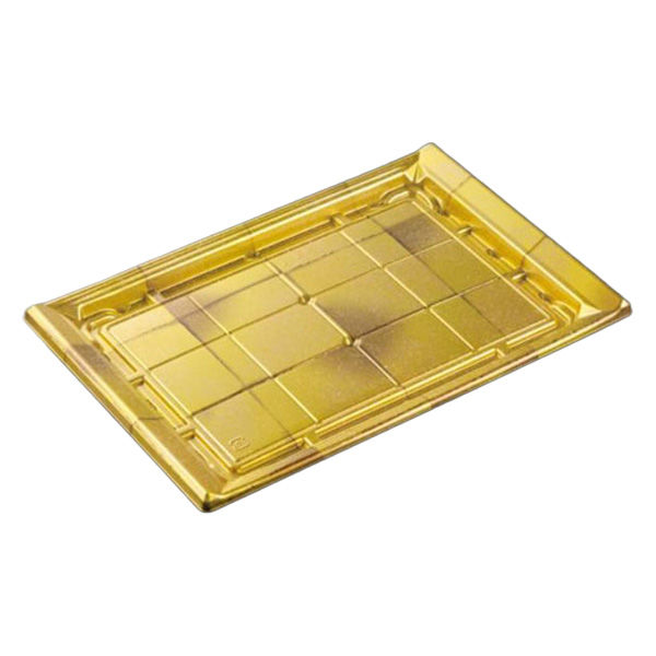 中央化学 刺身容器 CF宴角 40-27 煌々G-BK 身 00763987 1ケース(160個(10個×16))（直送品）