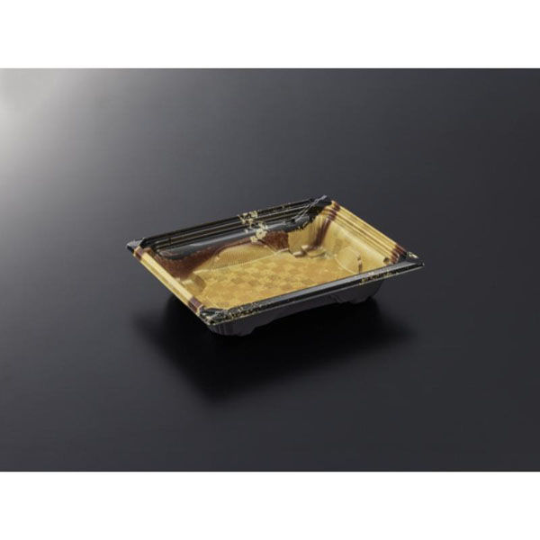 中央化学 どんぶり容器 CT活膳 19-15 輝味G-BK 身 00772358 1袋(50個)（直送品）