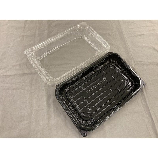 中央化学 フードパック ワンパック22-14 黒 00782206 1袋(50個)（直送品）