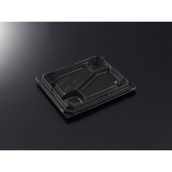 中央化学 弁当容器 CT宝台膳 23-19C BK 身 00772322 1ケース(600個(50個×12))（直送品）