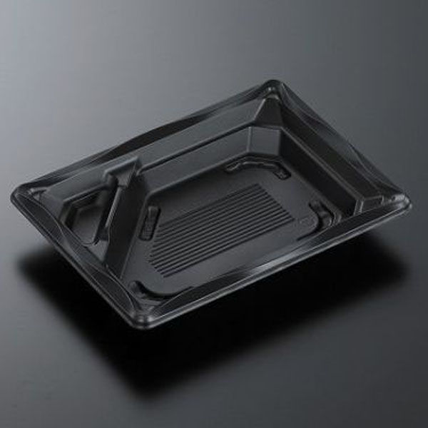 中央化学 弁当容器 CT いろは 18-13TS BK 身 00304102 1ケース(1200個(50個×24))（直送品）