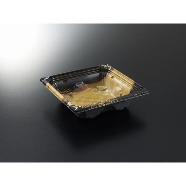 中央化学 どんぶり容器 CT活膳 15-15 輝味G-BK 身 00772352 1袋(50個)（直送品）