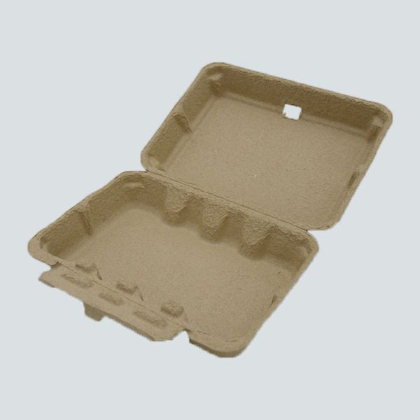 日本モウルド工業 弁当容器 パルボックス(大)茶 42032 1ケース(100個(1個×100))（直送品）