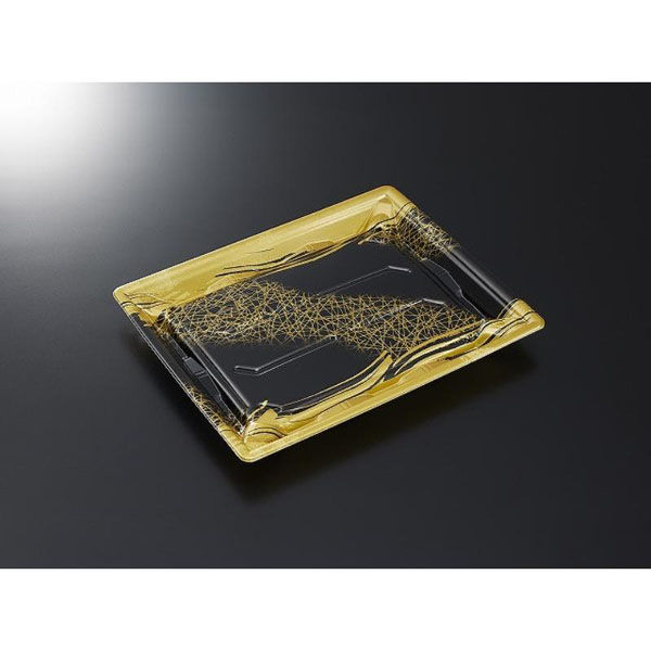 中央化学 寿司容器 鮮鋭 18-3 ことほぎBK 身 00762151 1ケース(400個(50個×8))（直送品）