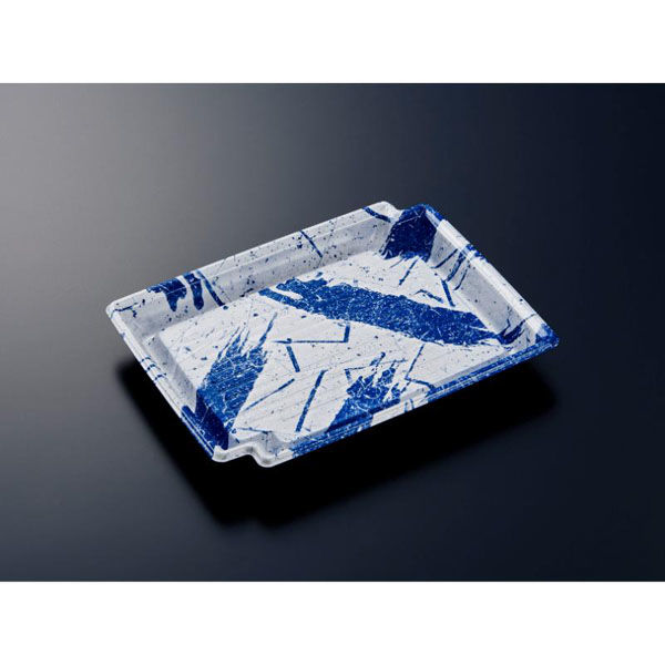 中央化学 刺身容器 CF かく鉢 22-17 さおりB-BK 身 00760472 1ケース(800個(50個×16))（直送品）