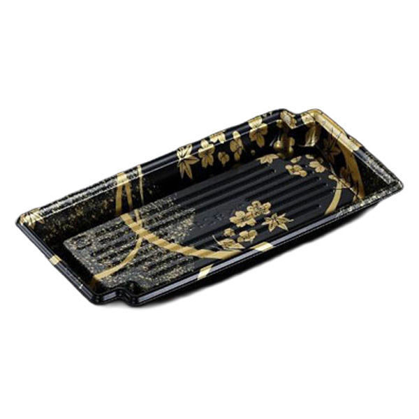 中央化学 刺身容器 CF かく鉢 24-12 松月BK-BK 身 00767171 1袋(50個)（直送品）