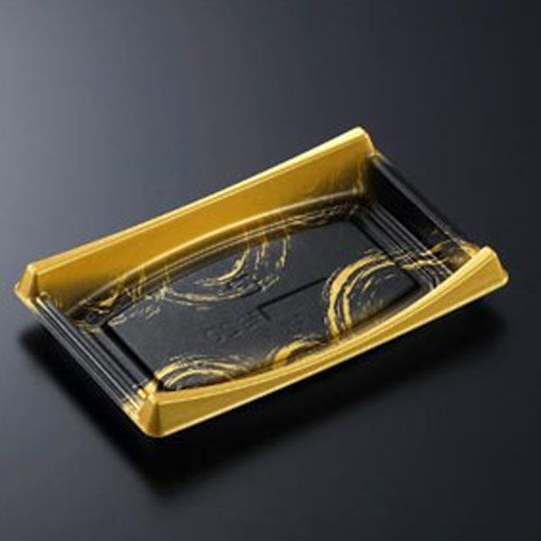 中央化学 刺身容器 CF 船 20 くろがね 身 00303963 1袋(25個)（直送品）