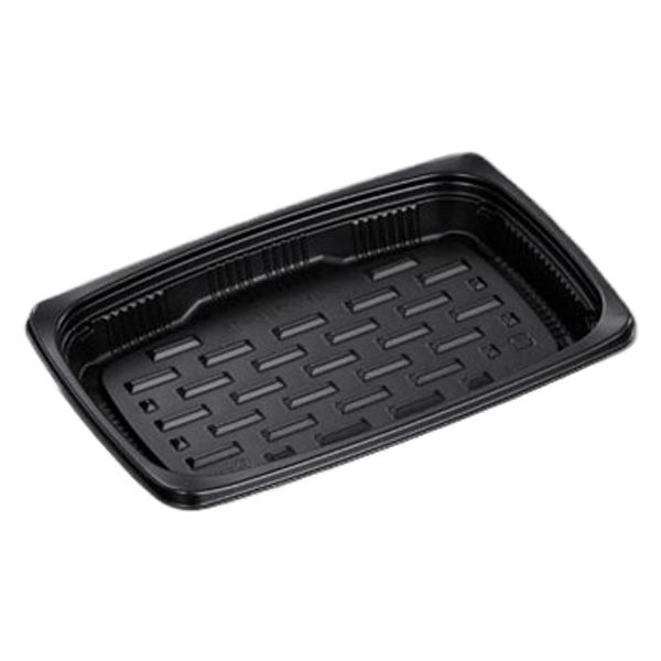 中央化学 軽食容器 CT デリトップ 20-13 BK 身 00707588 1袋(50個)（直送品）