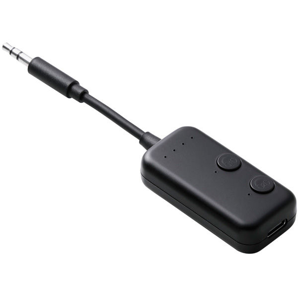 オーディオトランスミッタ― Bluetooth LBT-ATR02ECBK エレコム 1個（直送品）