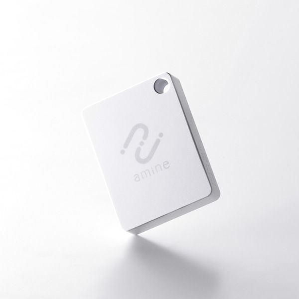 スマートタグ 紛失防止 小型 防水・防塵 IP68 耐衝撃 アラーム機能付き ホワイト LGT-NNTG1WHA エレコム 1個（直送品）