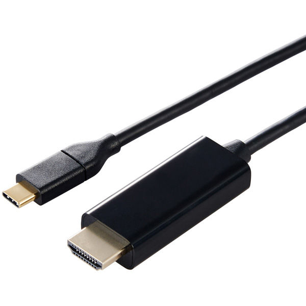 変換ケーブル USBタイプC-HDMI ミラーリング対応 1m MPA-CHDMI10BK3 エレコム 1個（直送品）