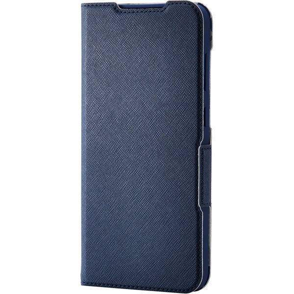 G254 ケース レザー 手帳型 マグネット 超軽量 ネイビー PM-G254PLFUJNV エレコム 1個（直送品）