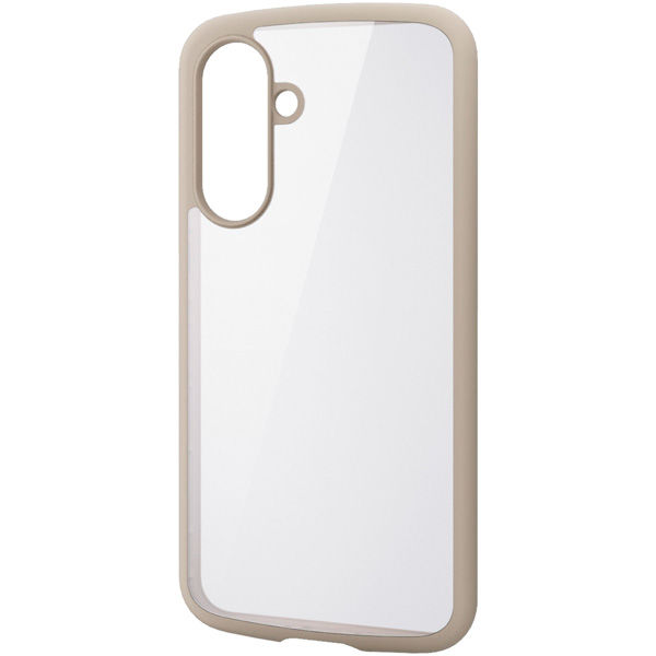 G254 ケース ハイブリッド 衝撃吸収 軽量 薄型 カフェオレ PM-G254TSLFCBE エレコム 1個（直送品）