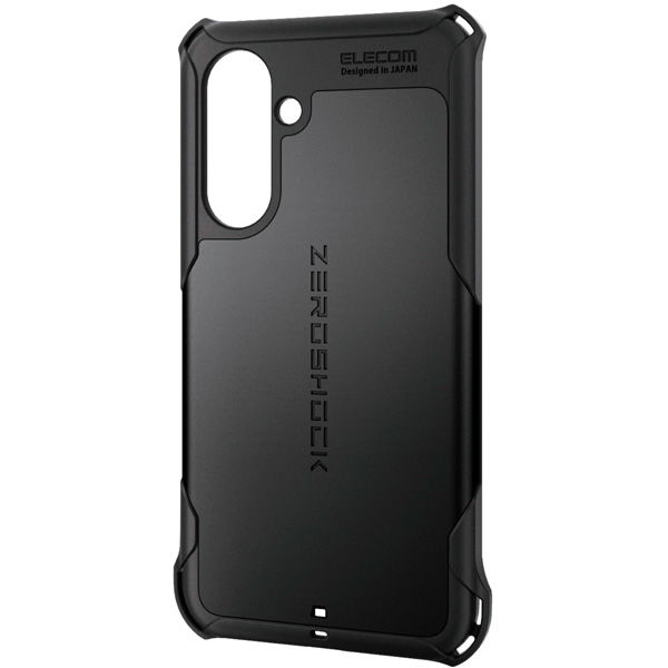 G254 ケース ハイブリッド 衝撃吸収 ブラック PM-G254ZEROBK エレコム 1個（直送品）