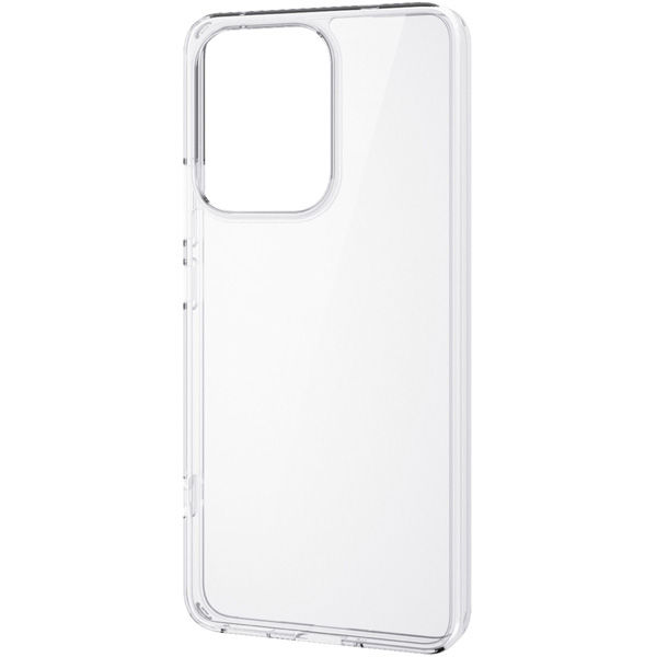 O251 ケース ハイブリッド 衝撃吸収 カメラレンズ保護設計 クリア PM-O251HVCKCR エレコム 1個（直送品）