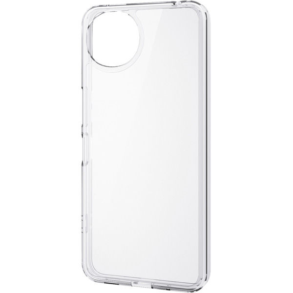 AQUOS wish5 (SH-52F) ケース ハイブリッド フォルティモ クリア PMWS251HVCK3CR エレコム 1個（直送品）