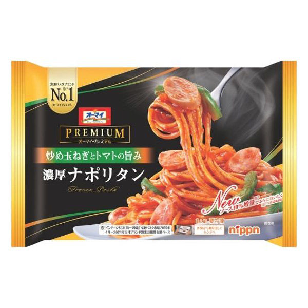 ナポリタン ニップン 【冷凍】オーマイプレミアム 濃厚ナポリタン 290g x12
