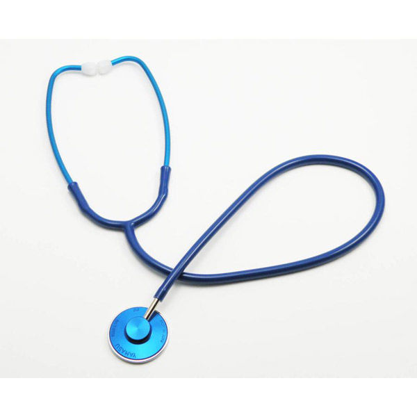 ケンツメディコ シングル聴診器(シングルタイプ 内バネ式)ブルー 軽量 ベーシック 日本製 NO.110 1個（直送品）