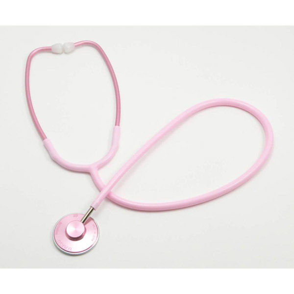 ケンツメディコ シングル聴診器(シングルタイプ 内バネ式)ピンク 軽量 ベーシック 日本製 NO.110 1個（直送品）