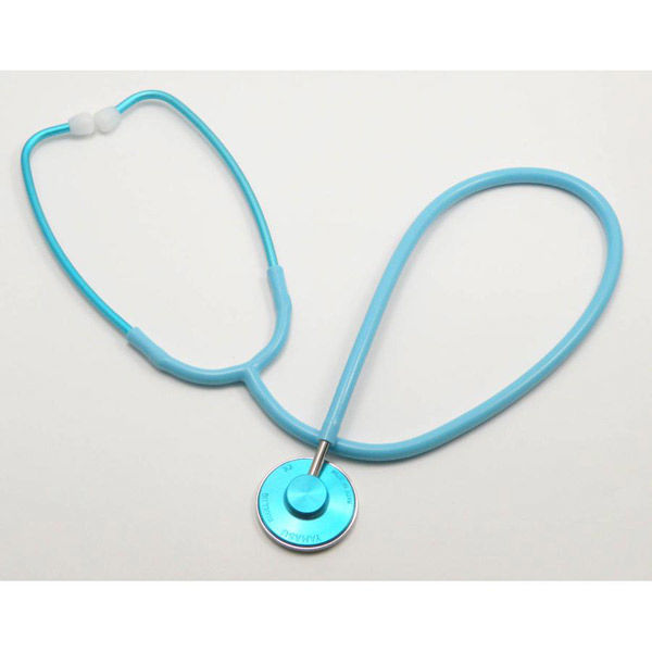 ケンツメディコ シングル聴診器(シングルタイプ 内バネ式)スカイブルー 軽量 ベーシック 日本製 NO.110 1個（直送品）