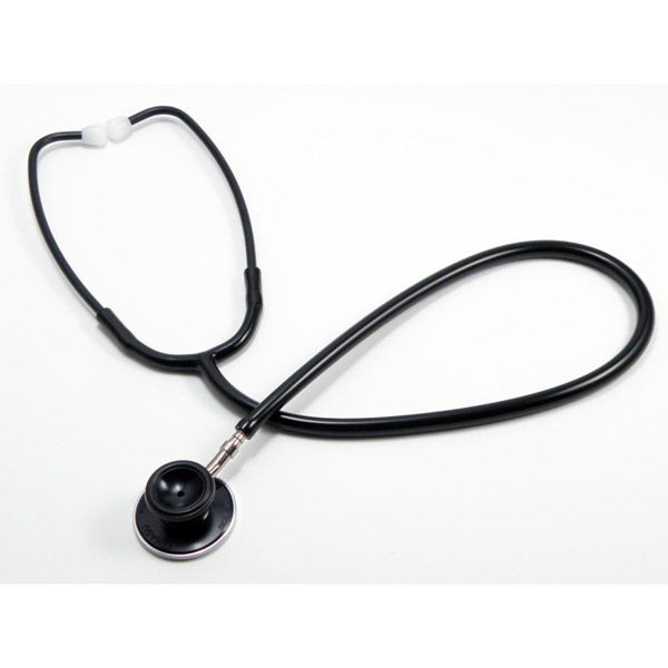 ケンツメディコ ダブル聴診器(ダブルタイプ 内バネ式)ブラック 軽量 ベーシック 日本製 NO.120 1個（直送品）