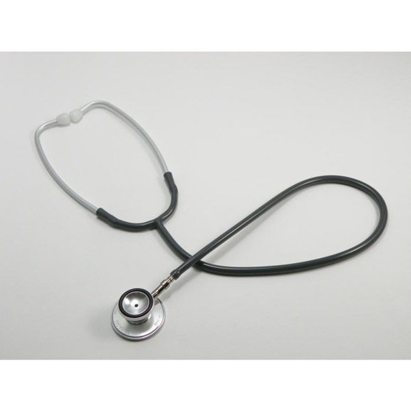 ケンツメディコ ダブル聴診器(ダブルタイプ 内バネ式)シルバー 軽量 ベーシック 日本製 NO.120 1個（直送品）