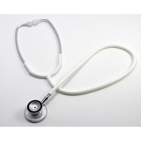 ケンツメディコ ダブル聴診器(ダブルタイプ 内バネ式)ホワイト 軽量 ベーシック 日本製 NO.120 1個（直送品）