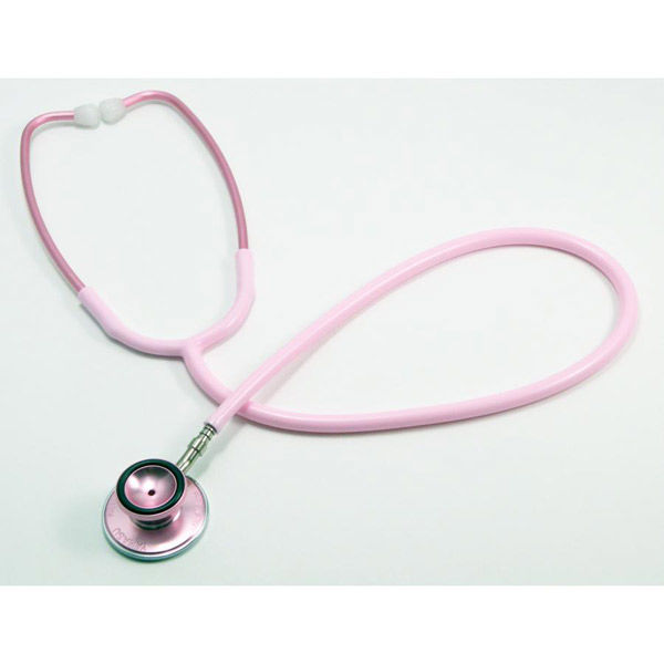 ケンツメディコ ダブル聴診器(ダブルタイプ 内バネ式)ピンク 軽量 ベーシック 日本製 NO.120 1個（直送品）