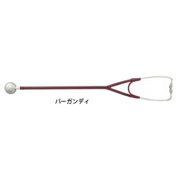 ケンツメディコ 聴診器ステレオフォネット バーガンディ― シングルタイプ 軽量日本製ドクター向け NO.333 1個（直送品）