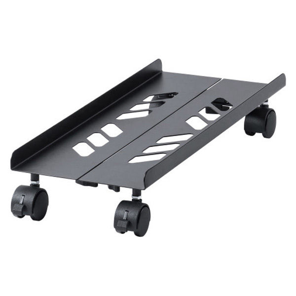 サンワサプライ CPUスタンド 幅200～260×奥行500×高さ92mm ブラック CP-053 1台（直送品）