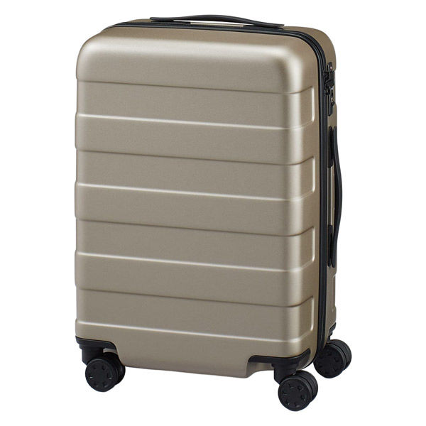 専用◆無印良品　ハードキャリー　36L ベージュ 無印良品 バーを自由に調節できる ハードキャリーケース 36L
