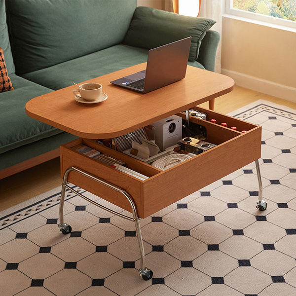 リソル キャスター付き リフティングセンターテーブル 幅1000×奥行600