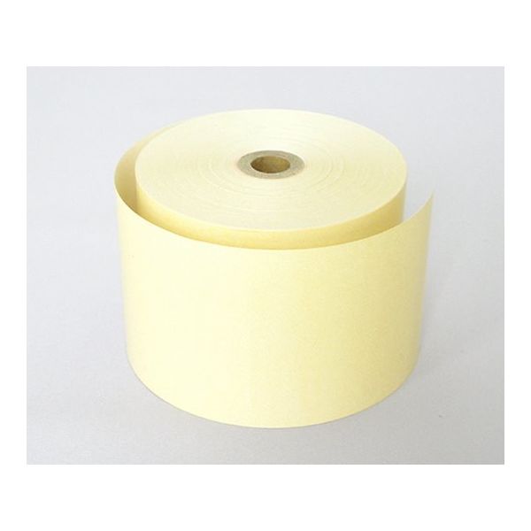 小林 カラーサーマルロール 片面 8巻入 クリーム 230-04004009 1箱(8巻) 63-5183-21（直送品）