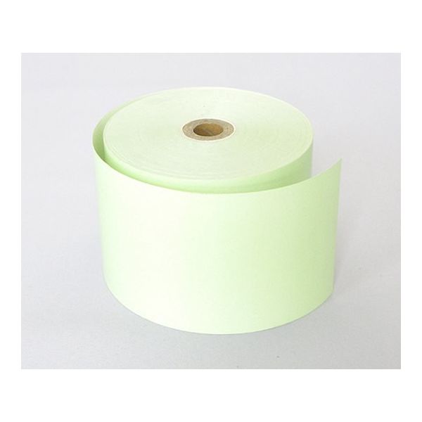 小林 カラーサーマルロール 片面 8巻入 緑 230-04005009 1箱(8巻) 63-5183-22（直送品）