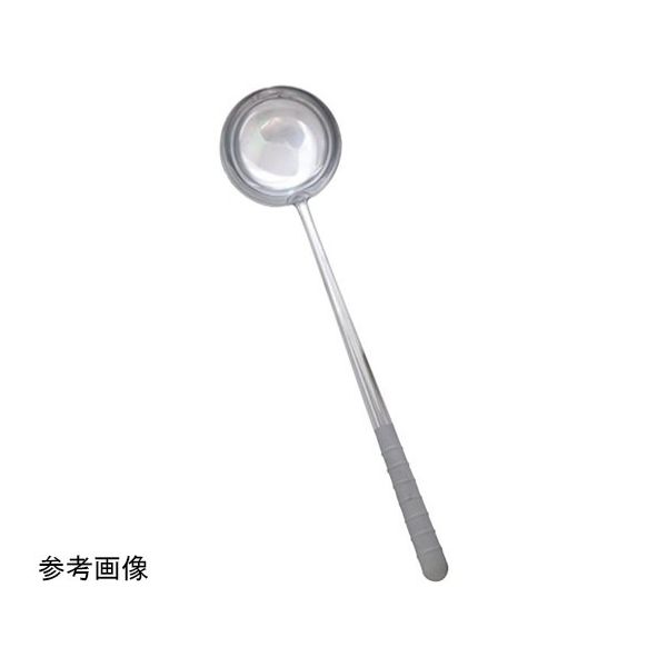 スギコ産業 オールステンレス ブラスト加工 中華お玉 小 67-2412-40 1個（直送品）