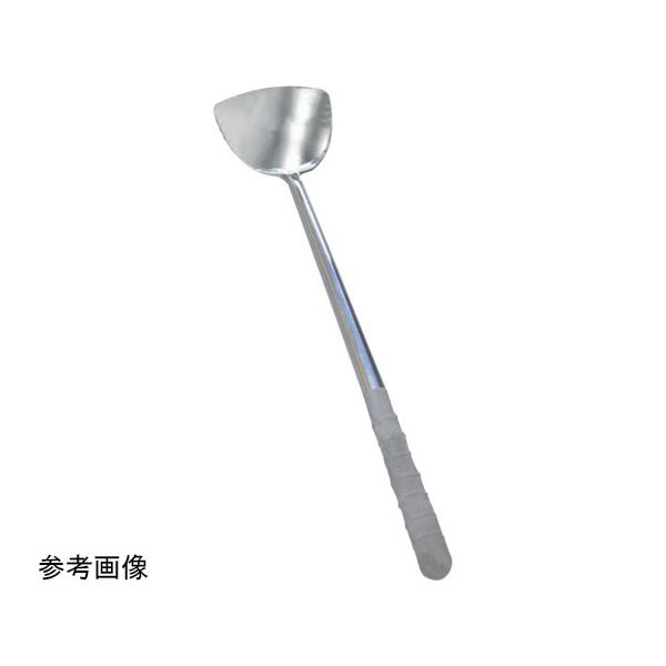 スギコ産業 オールステンレス ブラスト加工 中華ヘラ 中 67-2412-42 1個（直送品）