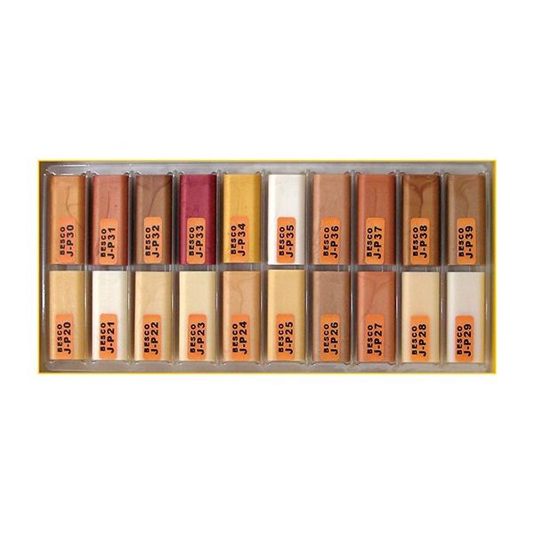 ベスコ ハードワックスージェイ フラッシュクリアセット (20色) 62-8133-39 1セット（直送品）