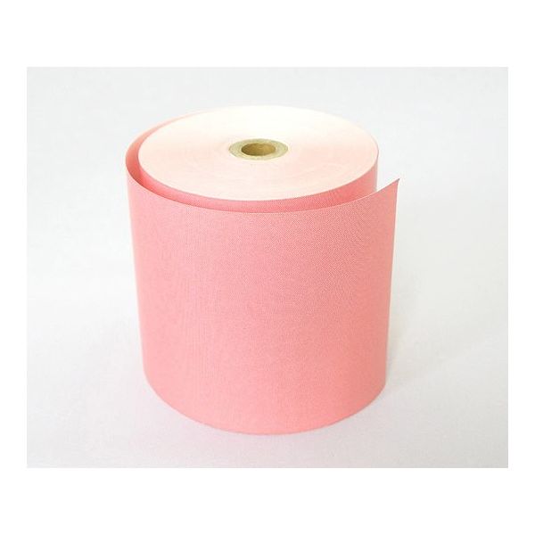 小林 カラーサーマルロール 片面 8巻入 赤 230-04012009 1箱(8巻) 63-5183-43（直送品）