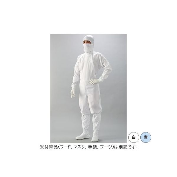 ガードナー IEC規格対応ESD対策超制電 続き服(白)5Lサイズ LE1105-1 1枚 68-4070-22（直送品）